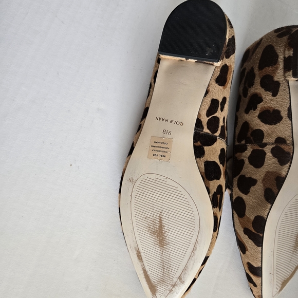 Cole Haan Leopard Print Women's Loafers - Picture 10 of 12
